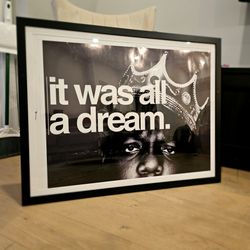 Biggie Smalls Framed Artwork