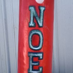 Christmas Blow Mold Giant Candle Yard Decor