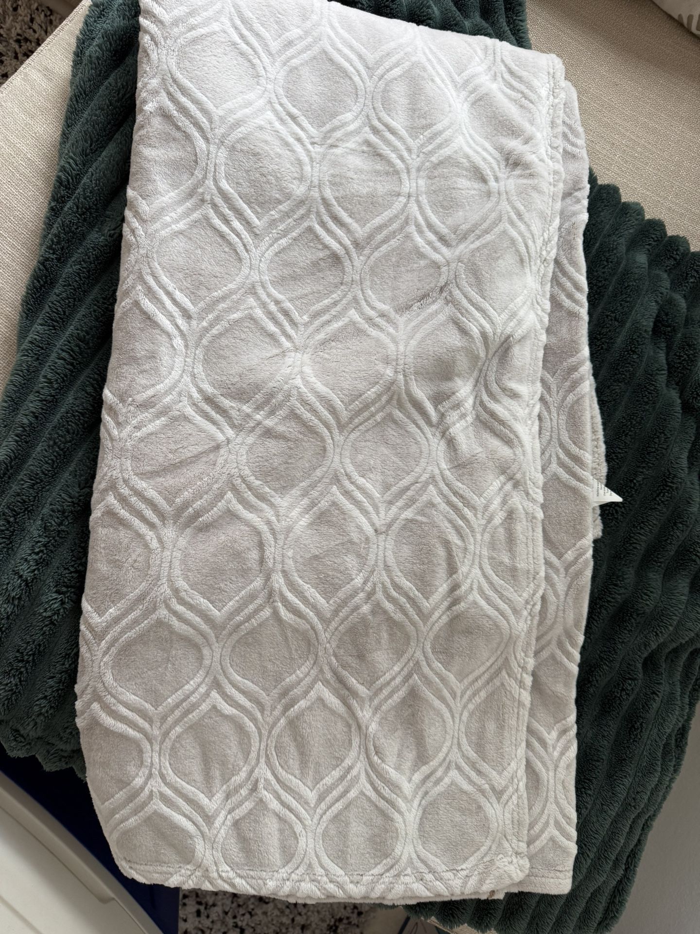 Grey Throw Blanket