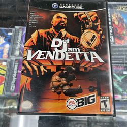 Def Jam Vendetta GameCube $50-$60 Each Gamehogs 11am-7pm
