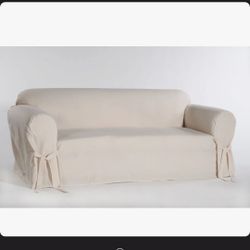 Brand New love Seat Natural Cotton Cover, For 2 Seat Covers