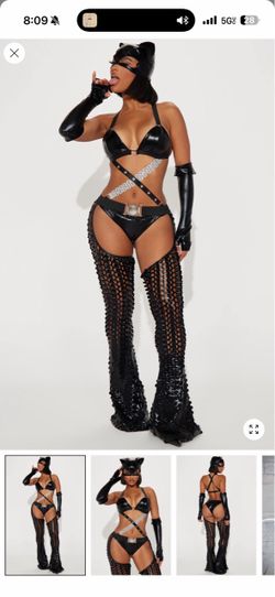 Sexy Kitt or cat woman Halloween costume