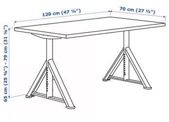 IKEA IDASEN adjustable height desk