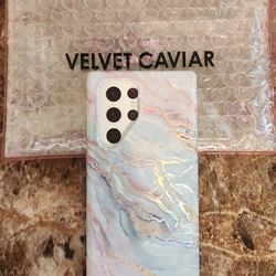 VELVET CAVIAR SAMSUNG GALAXY S22 Phone Case Holographic Moonstone Marble Color 