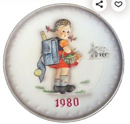 Hummel Plate ... 1980