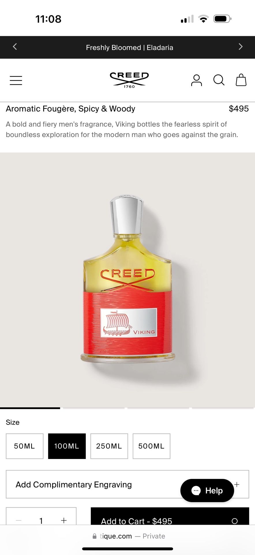 Creed Cologne
