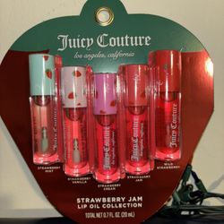 Juicy Couture Strawberry Jam Lip Oil Collection