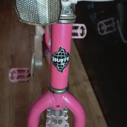 Girls Bike And Helmet 