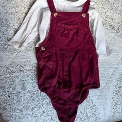 Spanish Baby Overall White Shirt Outfit