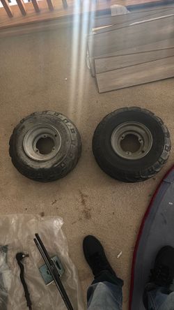 Two Quad Tires 