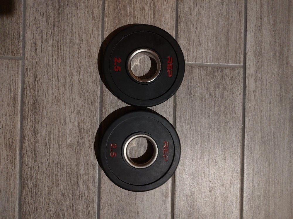 Pair of 2.5 lb REP Fitness Weight Plates