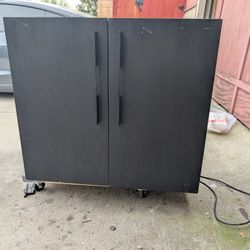 ULINE - 3036BVW Unit With Custom Wood Panels