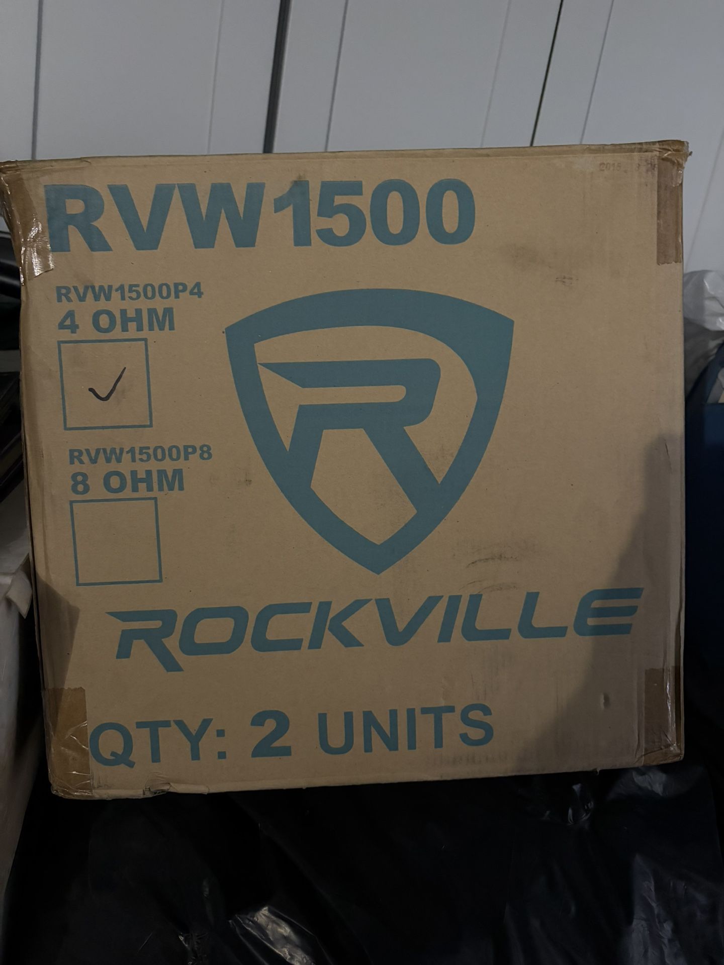 ROCKVILLE 2 Units Subwoofers