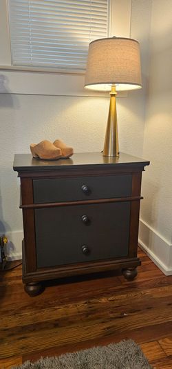 2 drawer chest of drawers or end table.