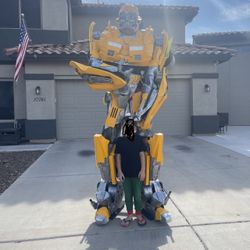 9ft Bumblebee Transformer Halloween Costume 