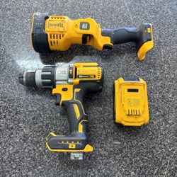 DeWalt 20V Max Tool Set with Battery