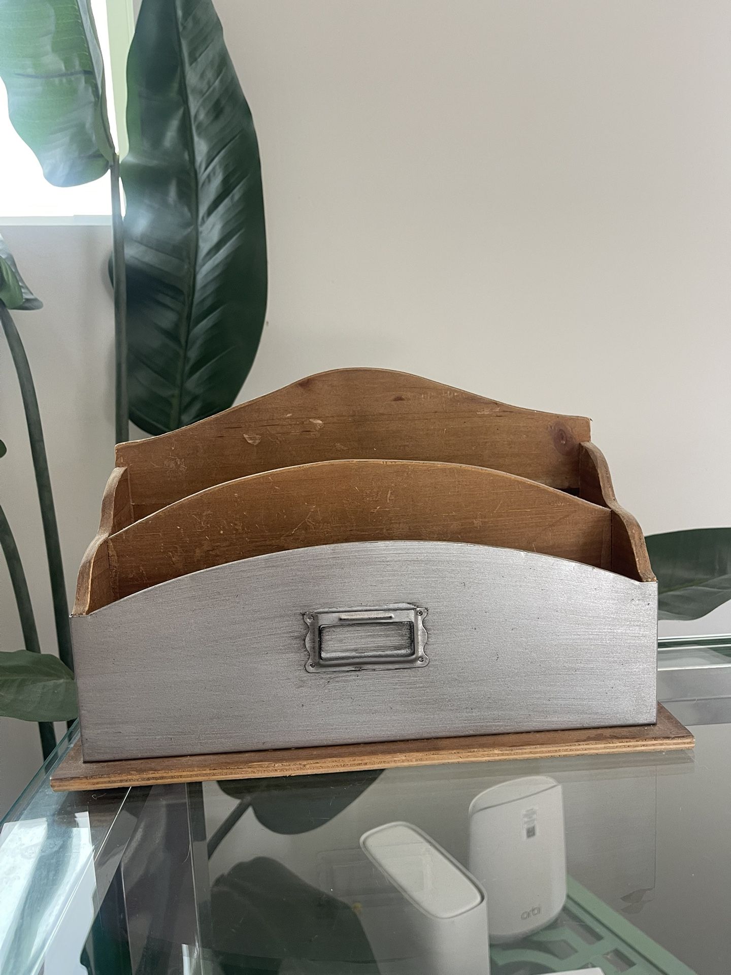 Rustic Wooden Organizer