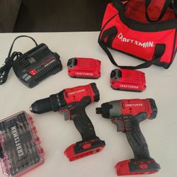 Craftsman Drill & Impact Set 