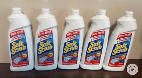 Soft scrub multi purpose cleanser pack 5