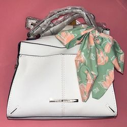 Steve Madden White Crossbody Bag