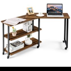  360° Free Rotating Sofa Side Table 