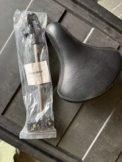 Bike seat & bicycle umbrella holder