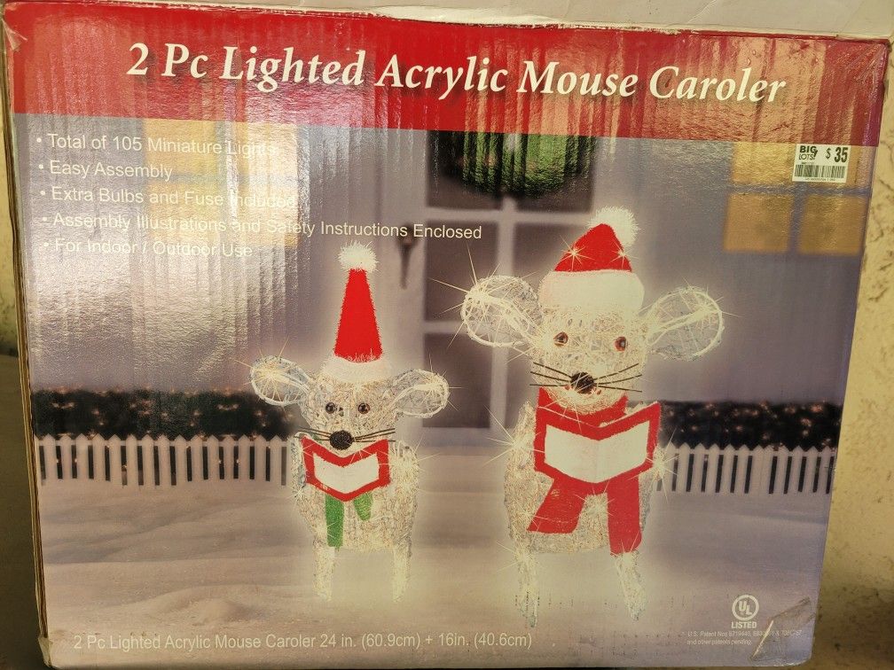 Christmas Outdoor Lighted Decor