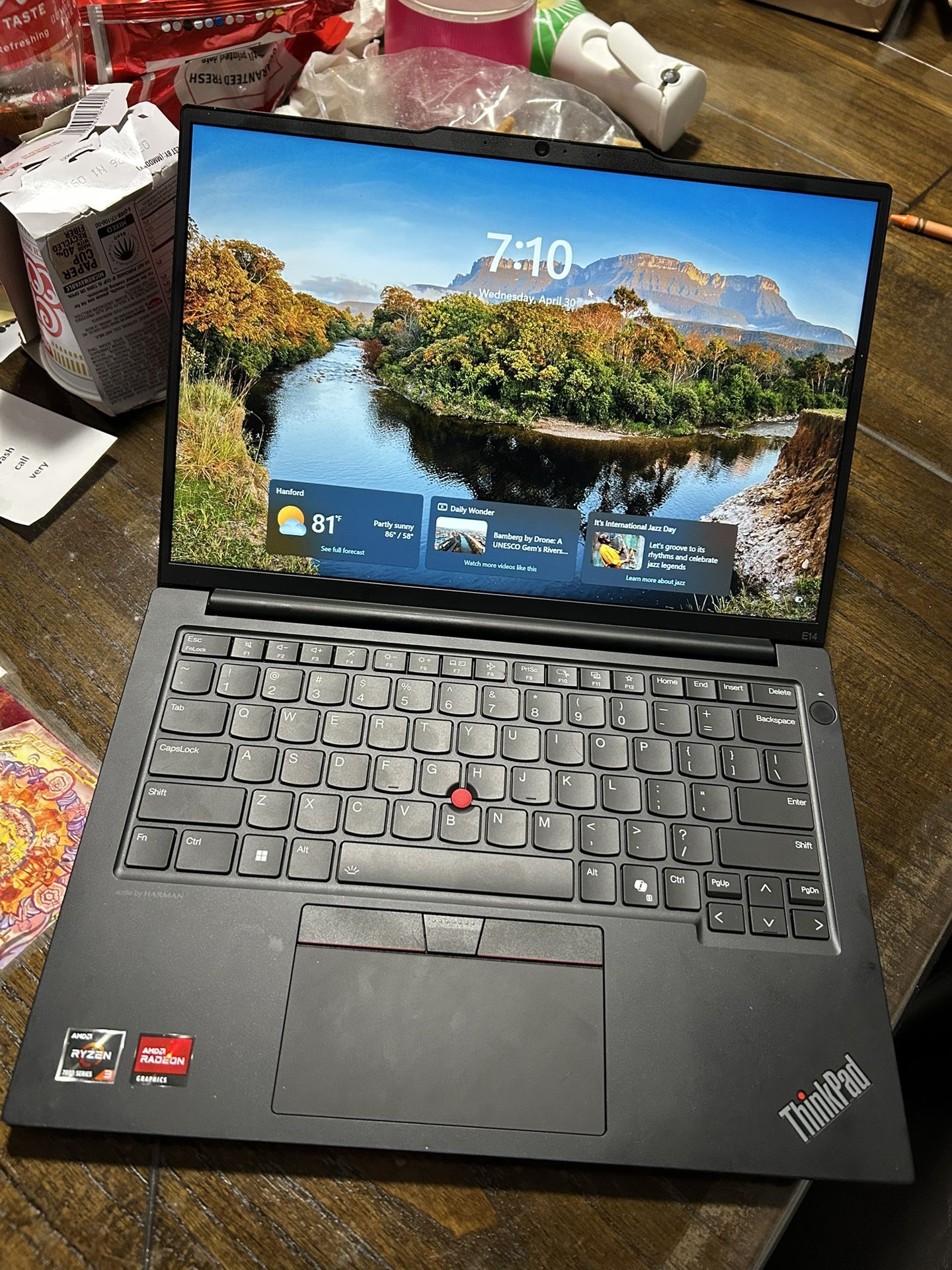 Brand New Lenovo ThinkPad E14 Gen 6 – Ryzen 3 / 16GB RAM / 256GB SSD New - $350