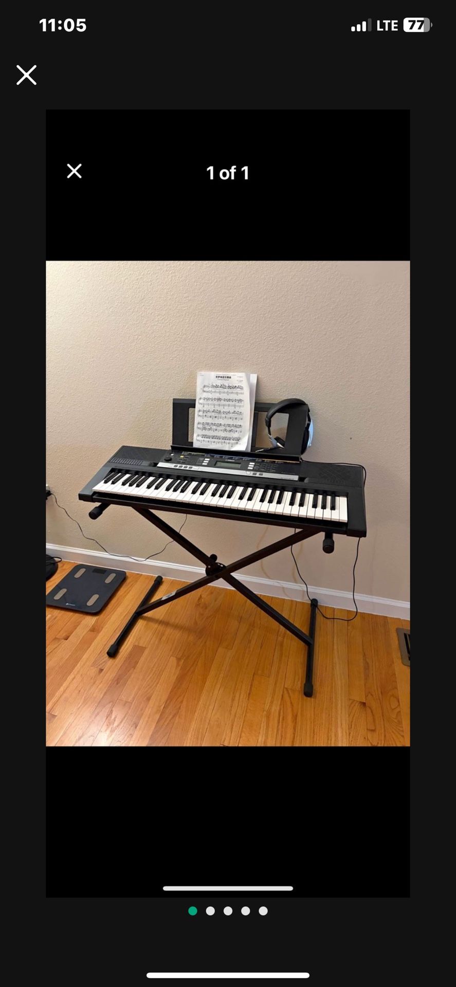 Yamaha Pu A no Keyboard New