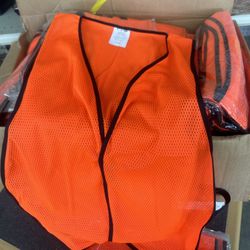 Safety Vest 🦺  Green & Orange 