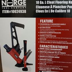 NORGE 18 Ga.flooring Nailer