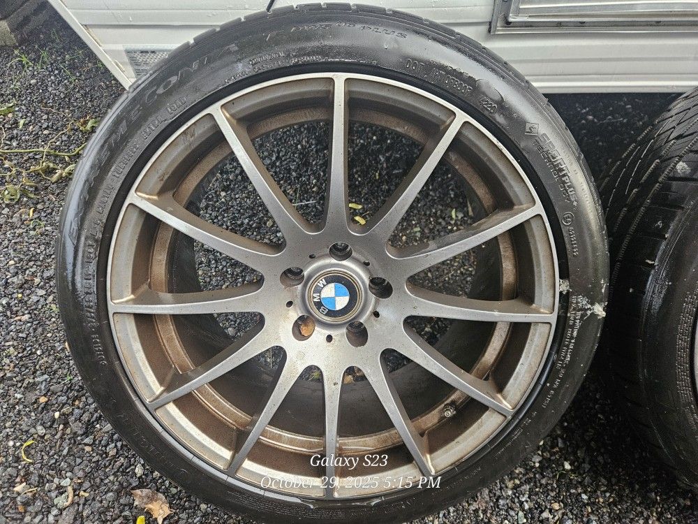 

BMW 19” M-Sport Wheels with Continental Tires (Pair) - Arlington 
