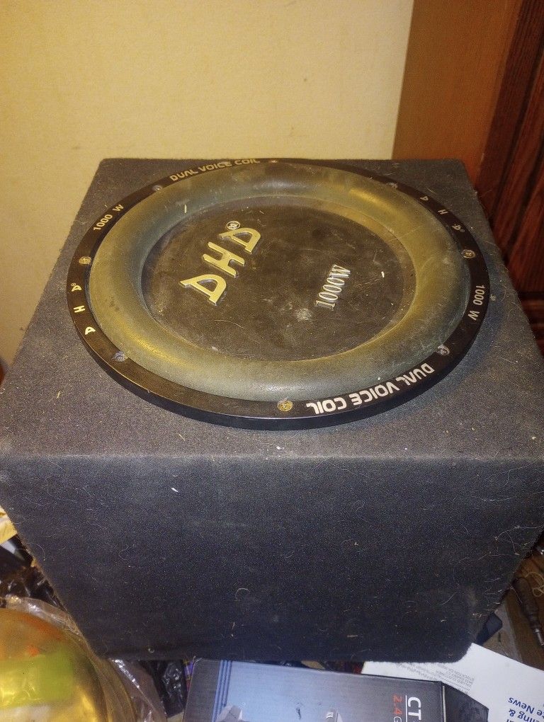 12-in DHD Speaker With Box
