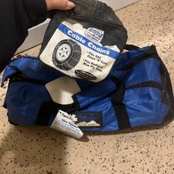 Car Tire Cable Chains For “S” Cars (2 Available)