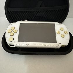 Modded PSP 1000 with case