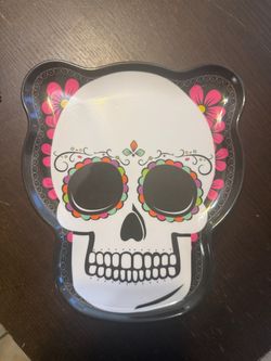 Halloween skull trays lot of 20