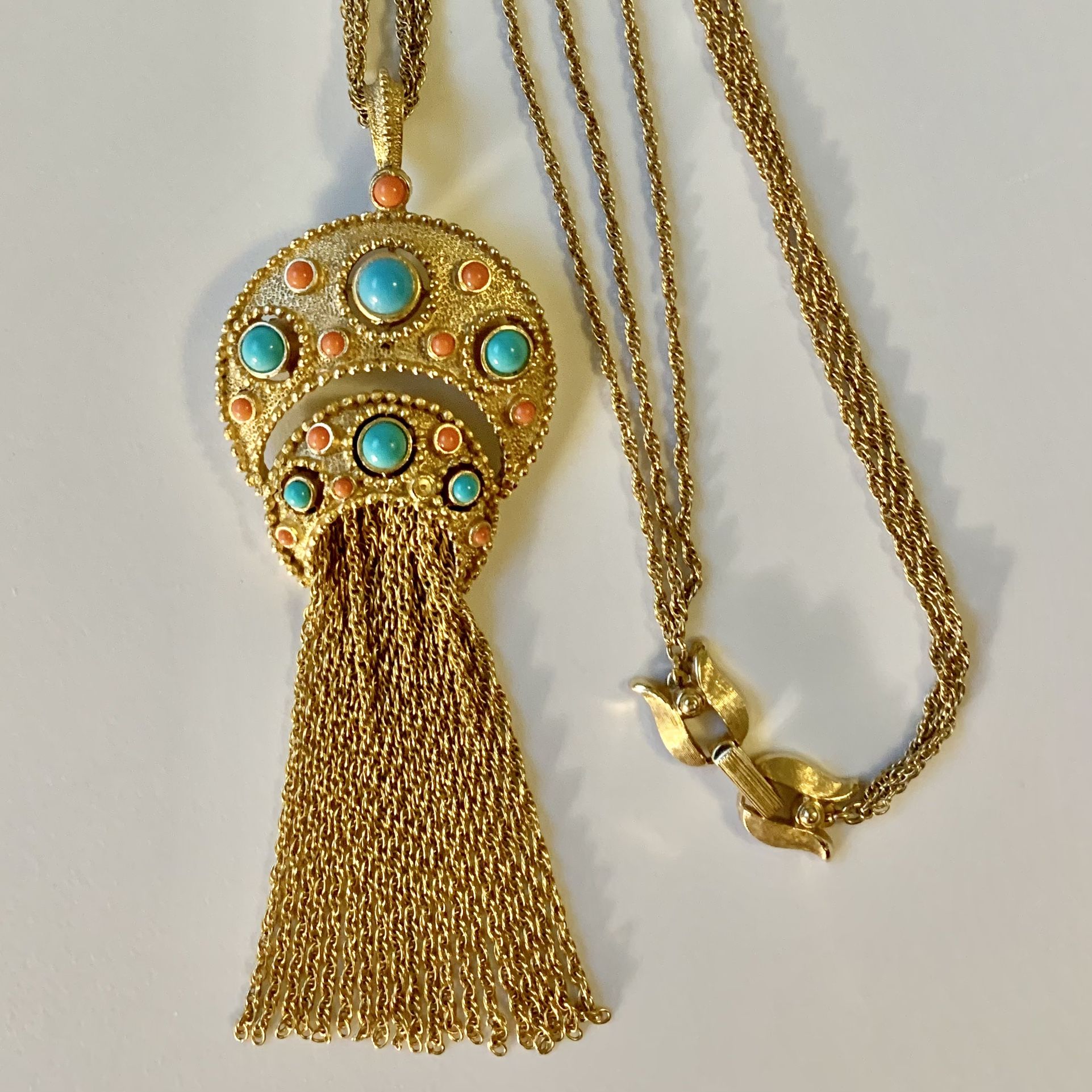 Vintage TRIFARI Tassel Necklace