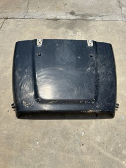 Jeep Wrangler TJ Oem Rubicon Hood Black 97 Through 2006 