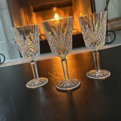 WaterFord Crystal Wine Glasses 