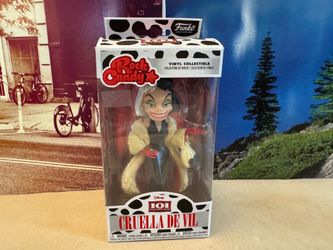 Funko Pop Rock Candy Cruella DeVil Figure. New Unopened