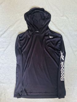 Reebok Black Long Sleeve Pullover Hoodie