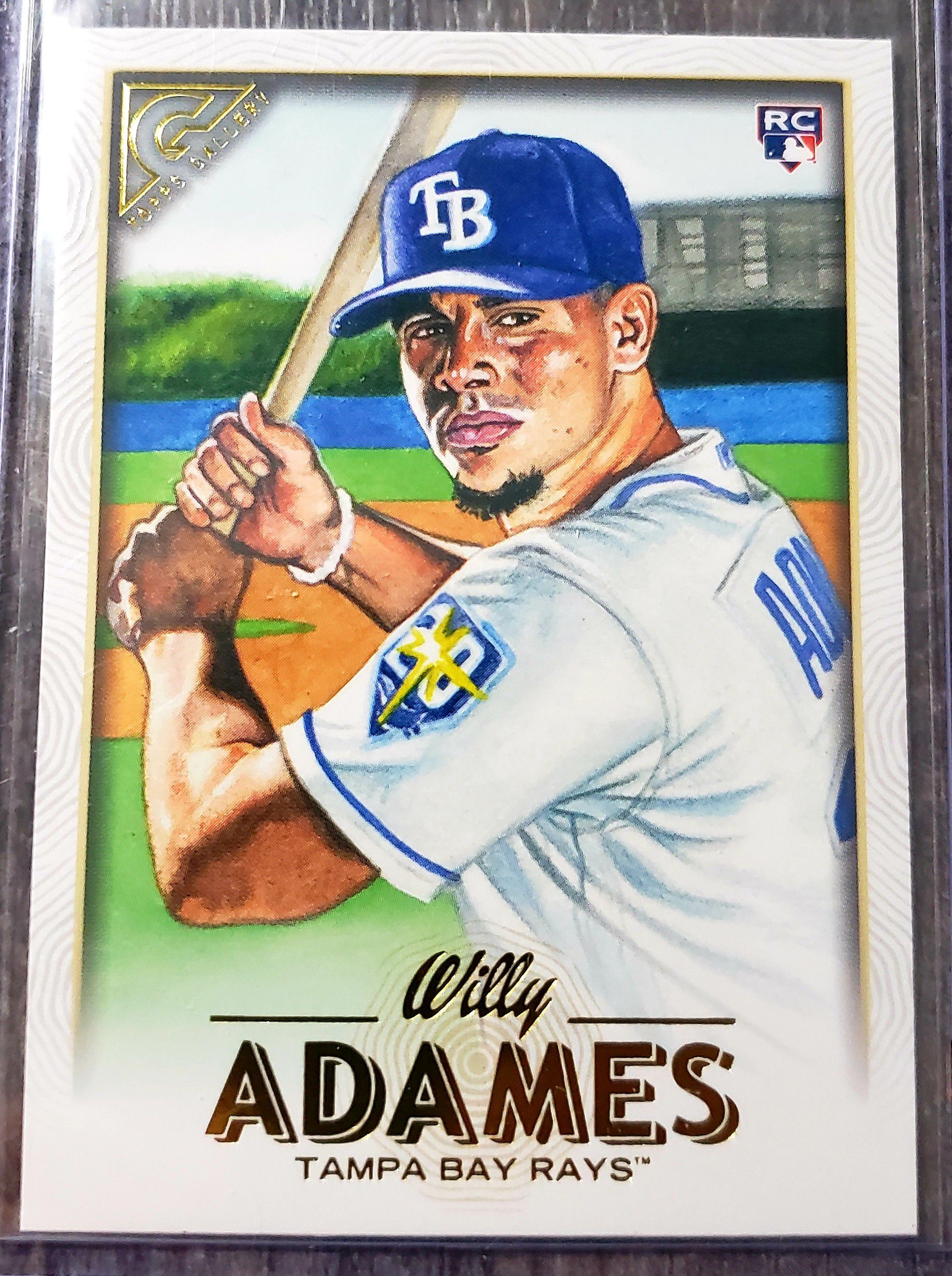 Willy Adames topps gallery rookie card