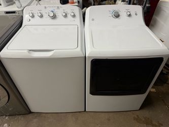 GE washer and GE electric dryer