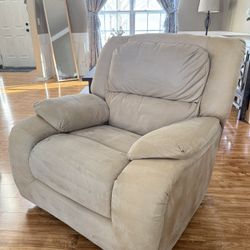 Oversized Plush Recliner