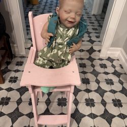 Baby Doll & High Chair