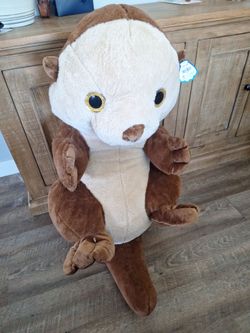 Big huge Carnival  otter stuffed animal