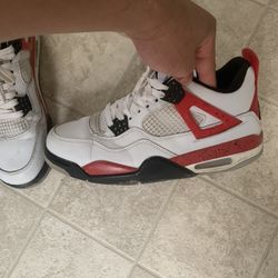 Red Cement Jordan 4s