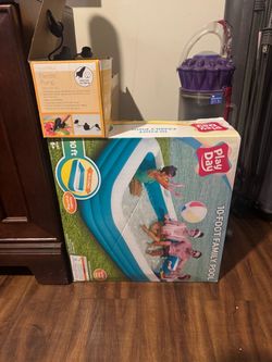Inflatable pool (with electric pump)