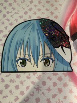 rimuru tempest Holo Glitter Peek Sticker