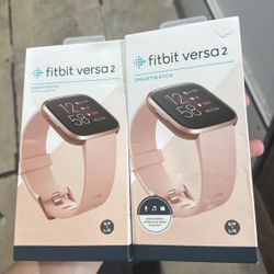 Fitbit Versa 2 Health & Fitness Smartwatch - Black/Carbon Aluminum Brand New 